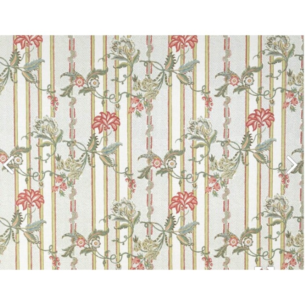 COWTAN & TOUT Fabric Remnants - FLORAISON‎ -LINEN